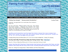 Tablet Screenshot of fishingfromgeorgia.net